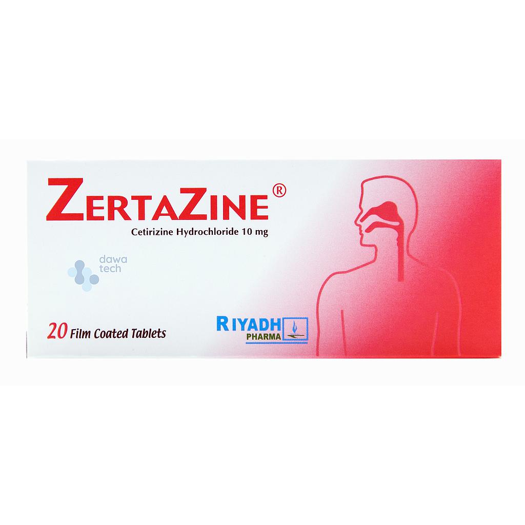 ZERTAZINE 10mg 20Tab