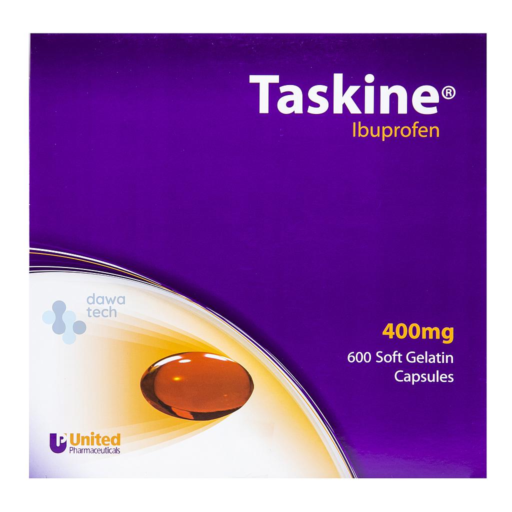 TASKIN 400mg  600 Soft Gelatin Capsules