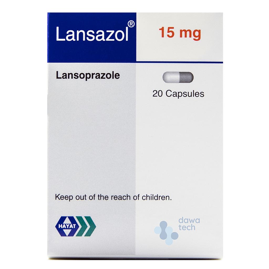 LANSAZOL 15MG 15CAP