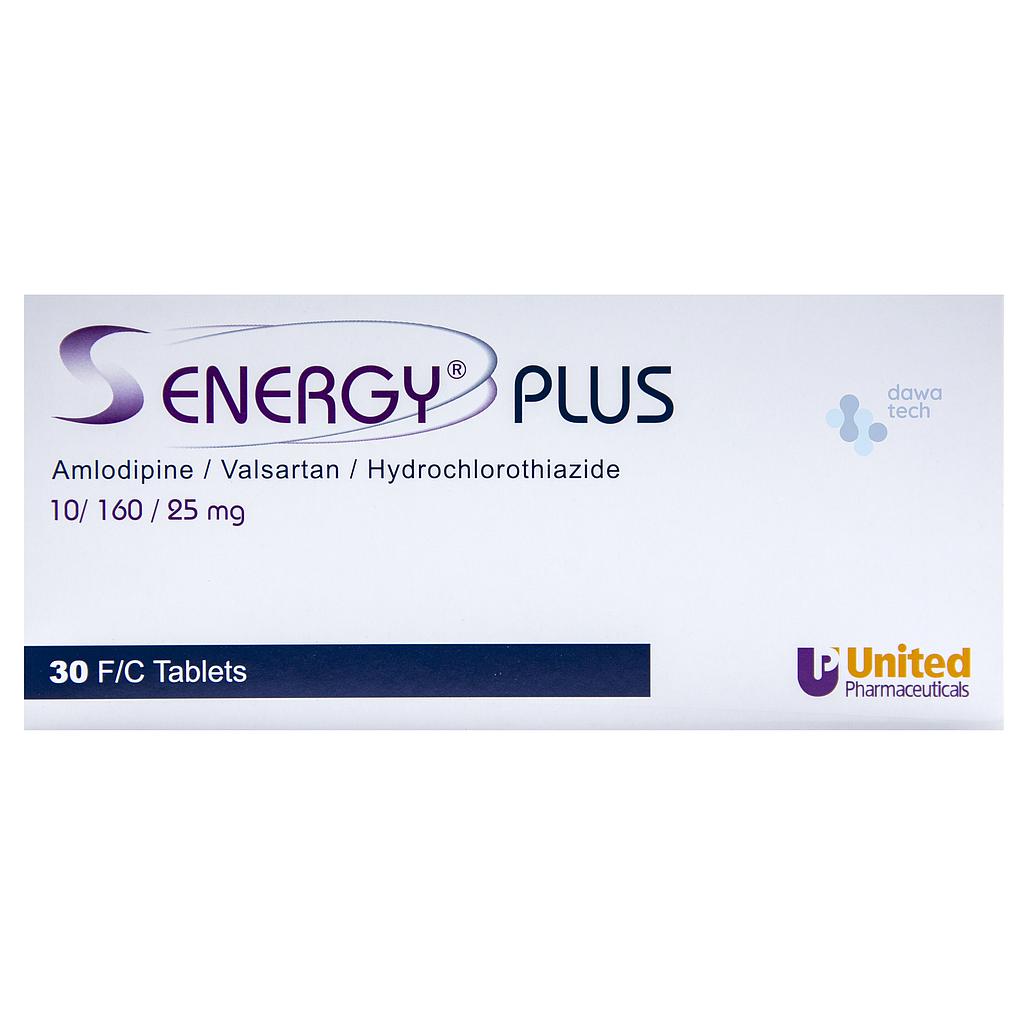 SENERGY PLUS 10/160/25 mg 30TAB