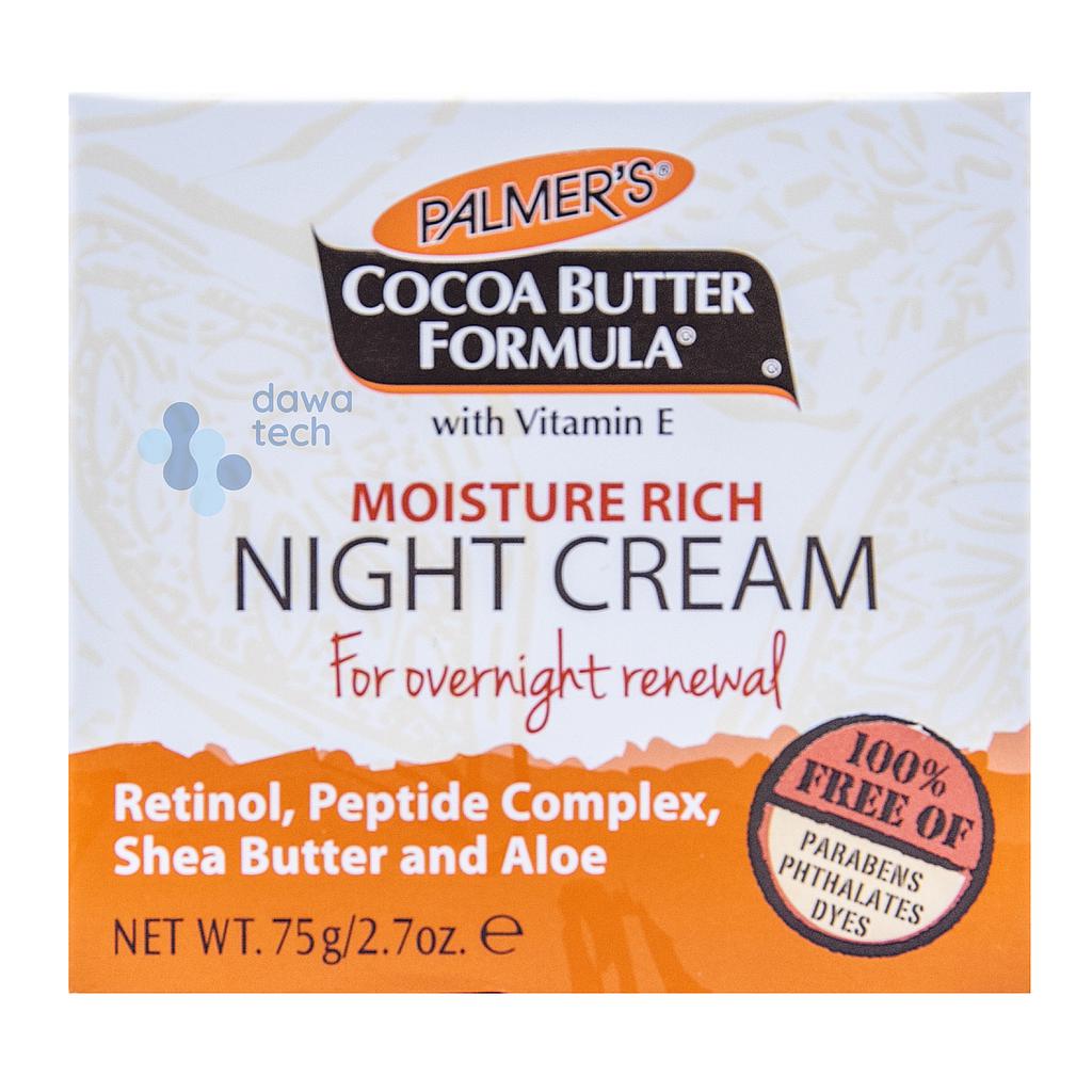 PALMERS Moisture Night Rich Cream 75g